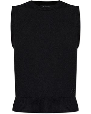 Dolce & Gabbana Cashmere Knitwear - Negro
