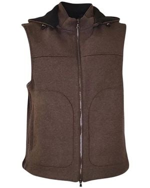 Barba Napoli Vests - Marrón