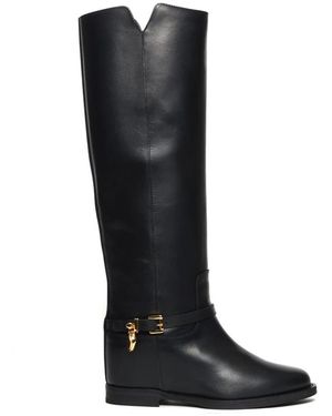 Via Roma 15 High Boots - Black
