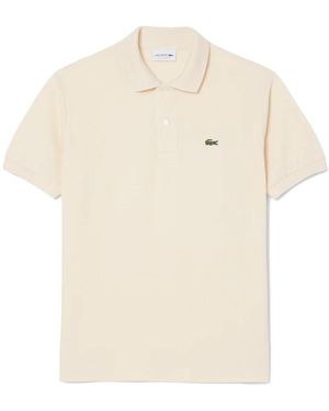 Lacoste Polo Shirts - Natural