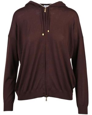 Eleventy Gebreide Vest - Bruin