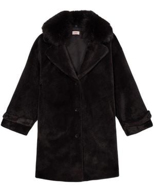 Oltre Single-Breasted Coats - Negro