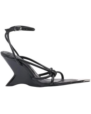 Mallet London Amber Band Wedge Sandaal - Blauw