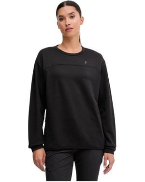 Peak Performance Long Sleeve Training Tops - Noir