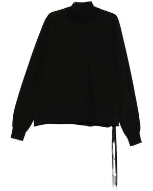 Rick Owens Turtlenecks - Zwart