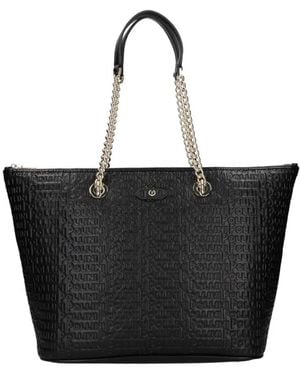 Pollini Tote Bags - Nero
