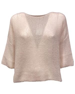 LU REN Cashmere Knitwear - Marrón
