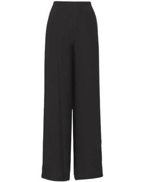 Theory Wide Trousers - Black