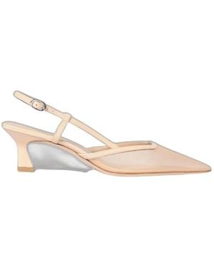Stuart Weitzman Vinnie Pump Slingback - Naturel