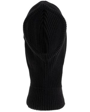 MM6 by Maison Margiela Hats - Black