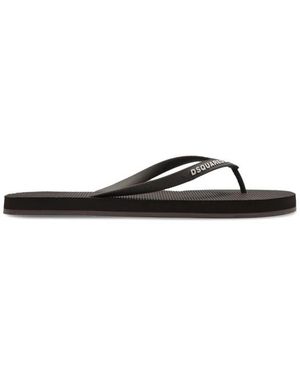 DSquared² Flip Flops - Nero