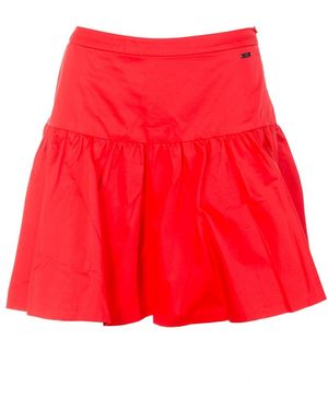 ARMANI EXCHANGE Short Skirts - Red