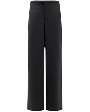 Gucci Broeken ,Zwart ,Wol Lichtgewicht Wolbroek