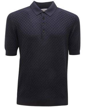 GOES BOTANICAL Polo Scacchi - Blau