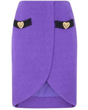 Moschino Short Skirts - Purple