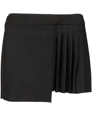 Off-White c/o Virgil Abloh Savana Mini Rok - Zwart