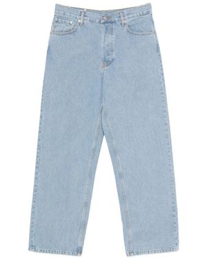 Dries Van Noten Rechte Jeans - Blauw