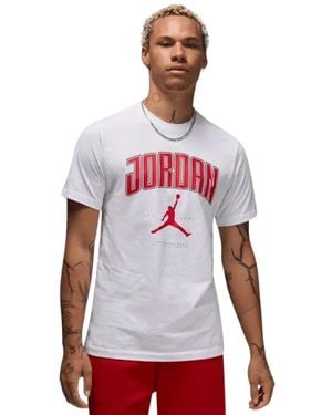 Nike M J City 88 Ss Crew - Wit