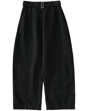 Studio Nicholson Wide Trousers - Negro