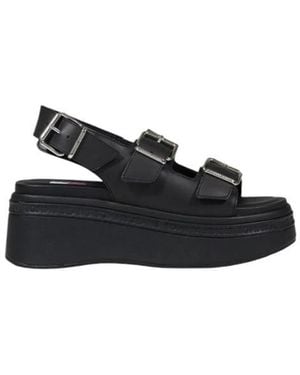 Tommy Hilfiger Wedges - Black