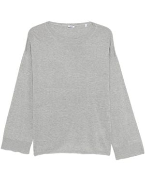 Aspesi Round-Neck Knitwear - Grey