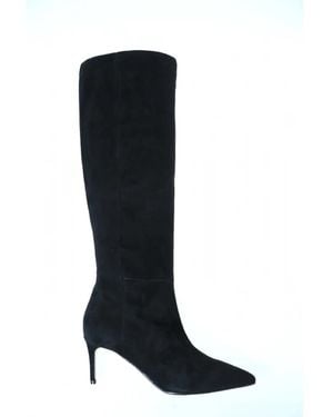 Anna F. Heeled Boots - Black