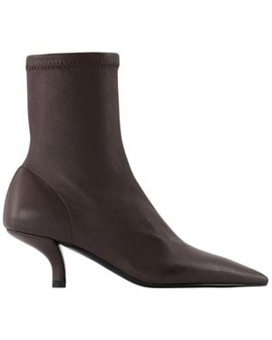 TOTEME Heeled Boots - Bruin