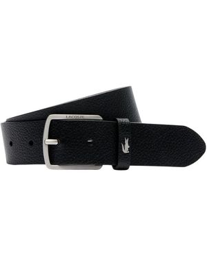 Lacoste Core Collection Herren Gürtel Schwarz