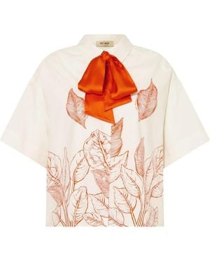 Mos Mosh Tie Top Saras - Orange