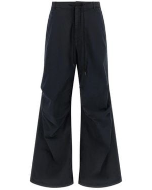MM6 by Maison Margiela Wide Trousers - Blue