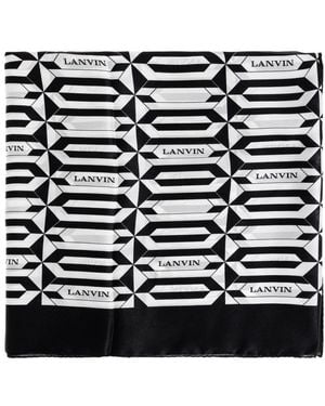 Lanvin Silky Scarves - Negro