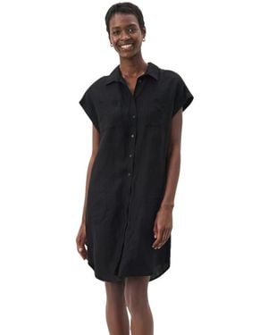 Part Two Shirt Dresses - Black