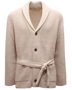 Paolo Pecora Cardigans - Natural