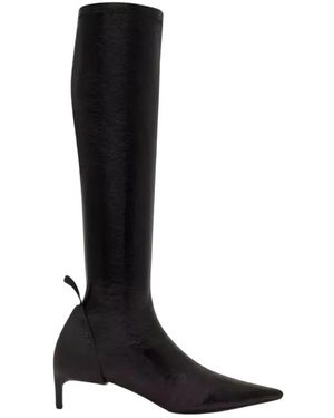 Courreges Heeled Boots - Zwart