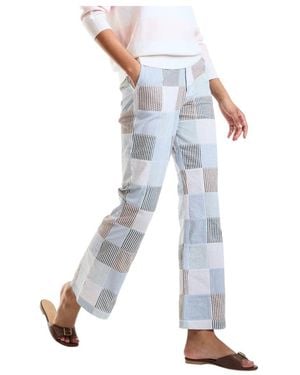 Cynthia Rowley Cropped Trousers - Azul