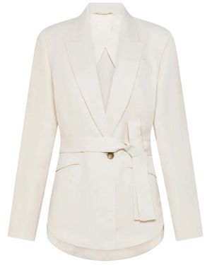 Seventy Einreihiger Blazer - Weiß