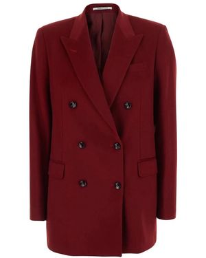 Tagliatore Jasmine Double-Breasted Blazer - Rood