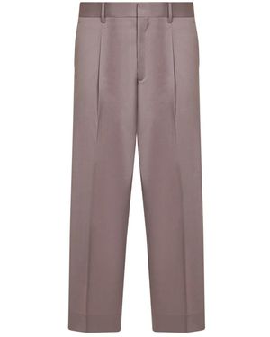 Costumein Straight Trousers - Brown