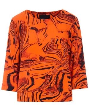 Bitte Kai Rand Viskose-Bluse - Orange