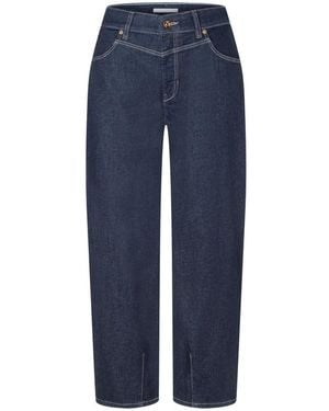 M·a·c Straight Jeans - Bleu