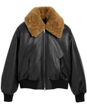 Ami Paris Bomber Jackets - Noir