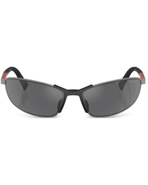 Prada Accessoires ,Zwart ,Paraplu - Grijs