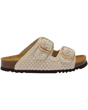Scholl Sliders - Brown