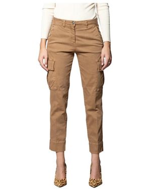 Mason's Cropped Trousers - Natural