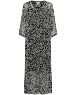 Part Two Midi Dresses - Gris