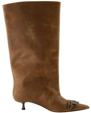 DIESEL Heeled Boots - Brown