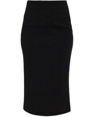 Max Mara Rokken ,Zwart ,Wol Lesena Wol Sjaal