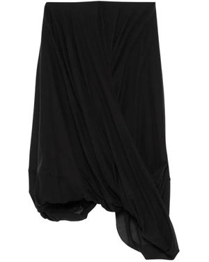TOTEME Cocoon Skirt - Zwart