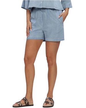 Modström Korte Broeken ,Blauw ,Alvarmd Shorts