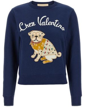 Valentino Garavani Sweatshirts - Blue